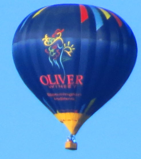 Bloomington Oliver hot air balloon